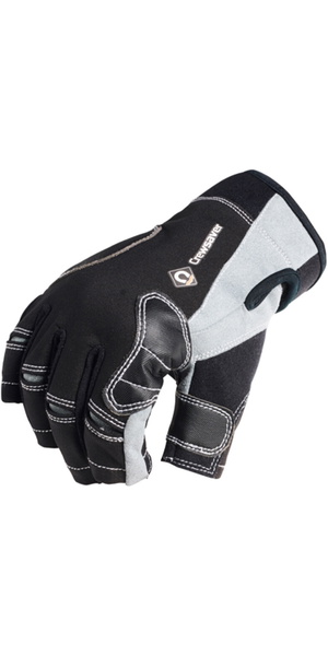 2026 Crewsaver Junior Short Finger Gloves 6950 - Black